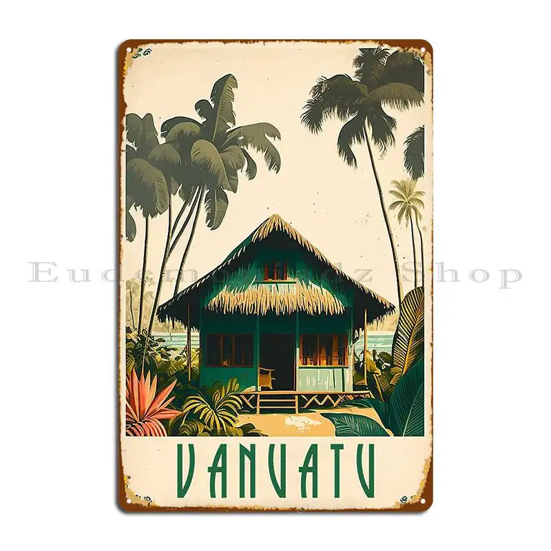 Vanuatu Hut Vintage… - image