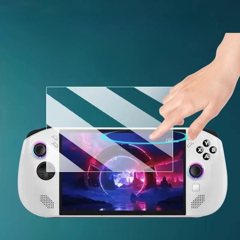 لينوفو ليجيون Go 2 HD واقي للشاشة من الزجاج المقسى لينوفو ليجيون Go2 GO2 LegionGo2 غطاء كامل طبقة أمامية واقية