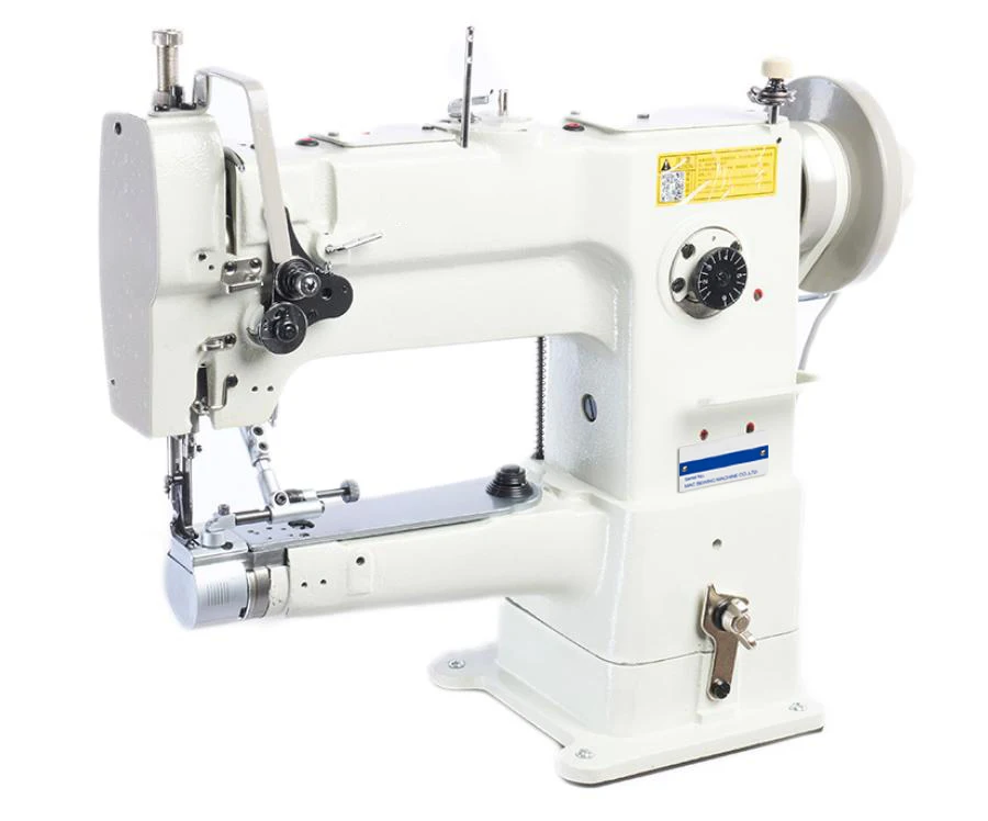 Heavy Industrial Cylinder Bed Walking Foot Lockstitch Sewing Machine for Heated Blanket
