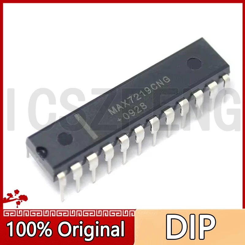 5Pcs/lot New MAX7219CNG MAX7219 MAX7219ENG DIP-24 IC