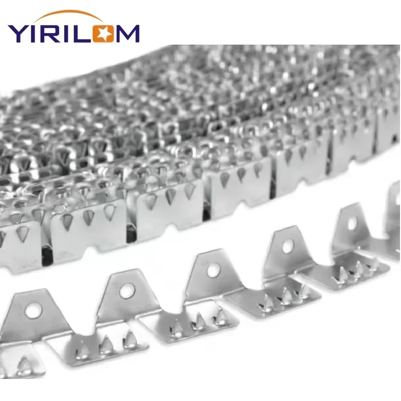 

Furniture Hardware Sofa Accessories Parts Sliver Flexible Curve Upholstery Metal Tack Strip for Sofa