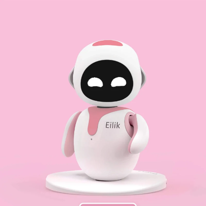 Eilik - A little Companion Bot with Endless Fun Pink Smart Robot Toy