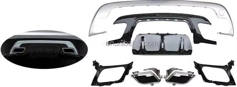For RR Velar 2017- Base Upgrade to High Version Front and Rear Bumper Completely Body Kit