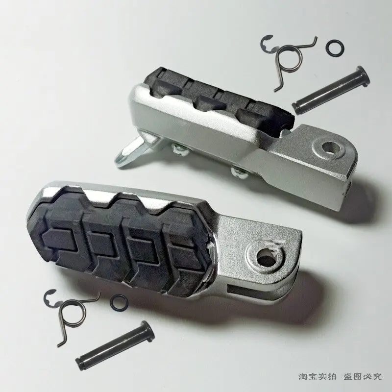 Motorcycle Front Rear Footrest Foot Rest Pedal Foot Pegs Mount For LONCIN VOGE 300R 300RR 300AC DS LX300-6A/F 300GS-B/D CR6