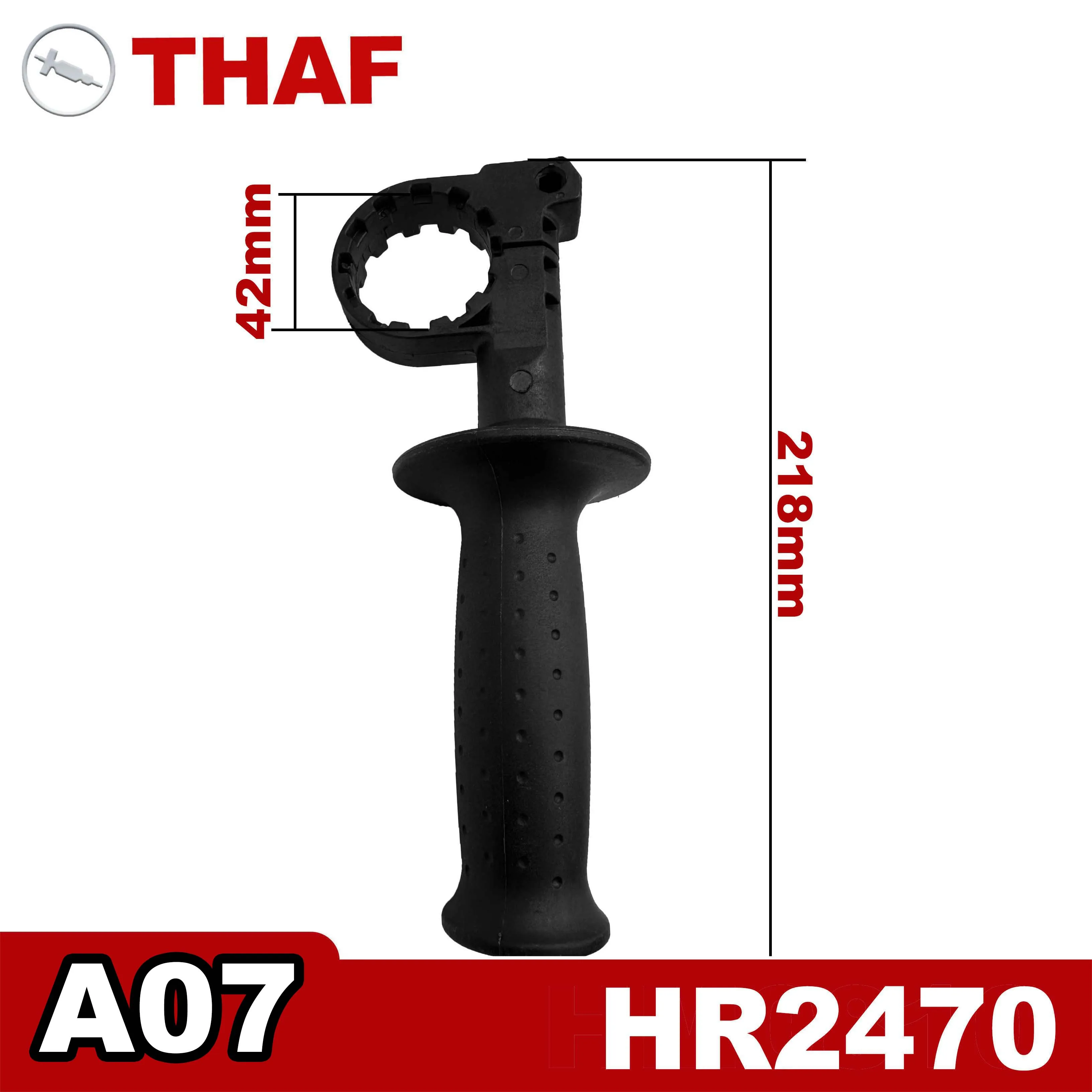 مقبض بديل لماكيتا مطرقة دوارة ، قطع غيار ، HR2470 A07