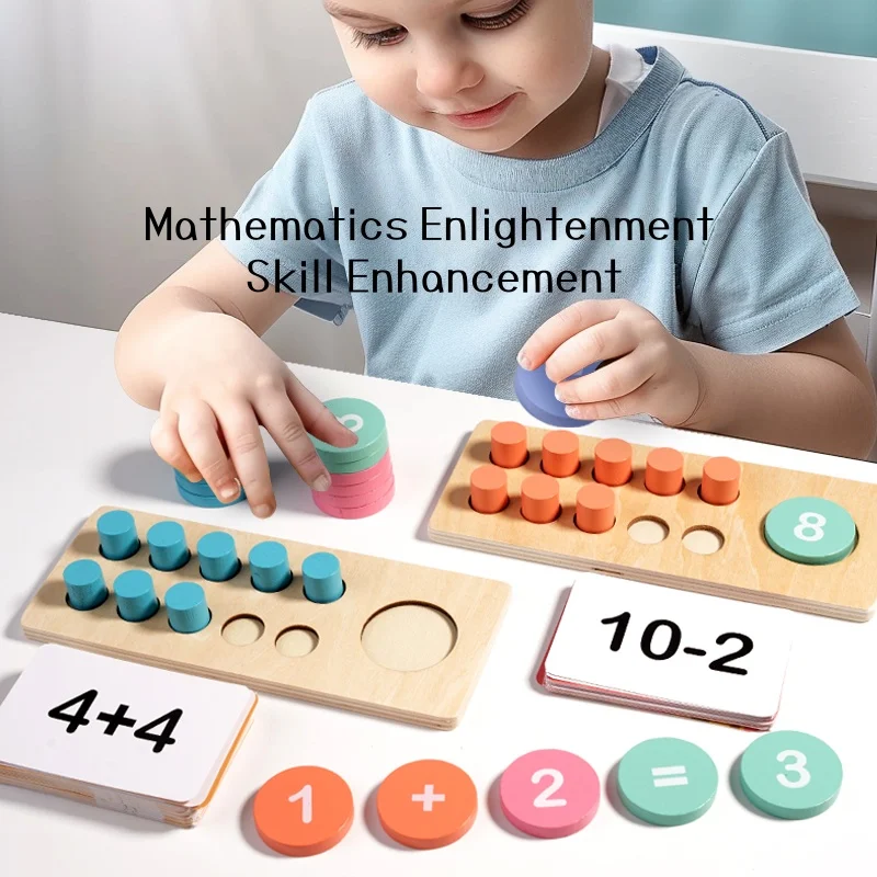 لعبة الرياضيات ذات العشرة شبكات: تعلم الجمع والطرح والتعرف على الأرقام. سوف يجد الأطفال تعلم الرياضيات وتطوير إحساس الأرقام #3