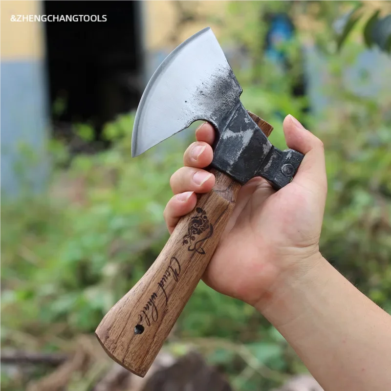 Handmade forging, chopping wood, chopping trees, chopping bones, campin 5