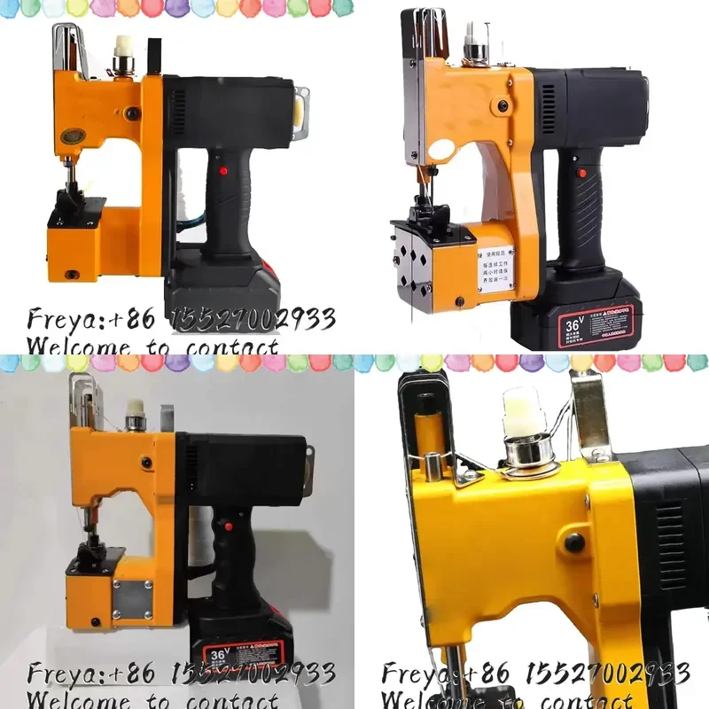 GK-007 Factory Wholesale New Portable Automatic Industrial Sack Sewing Machine Motor Home Use Rice Bag Closer Sealing Machine