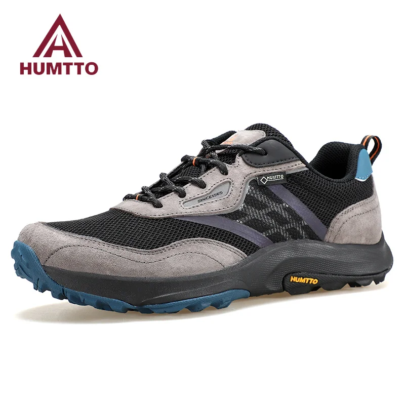 HUMTTO Summer Trail Casual Men's Sneakers Breathable Hiking Shoes for Men Luxury Designer Sports Man Outdoor Trekking Sneaker