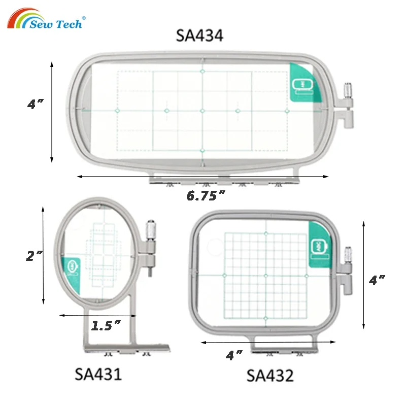 Sew Tech Sewing and Embroidery Hoop for Brother Innovis M280D SE600 SE270D SE350 PE550D M230E PE535 SE400 Babylock Machine Frame