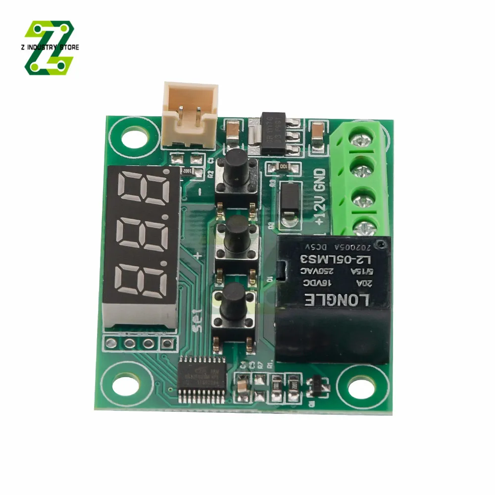 W1209 Temperature Controller Relay Module DC 5V Digital Thermostat Temperature Control Thermostat Switch Plate -50-100 C