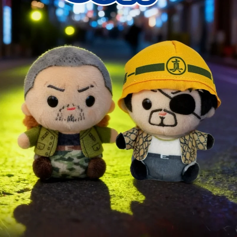New In Stock Sega Cooro Series Like A Dragon Yakuza Plush Taiga Saejima Goro Majima Cute Mascot Stuffed Toy Collection Gifts