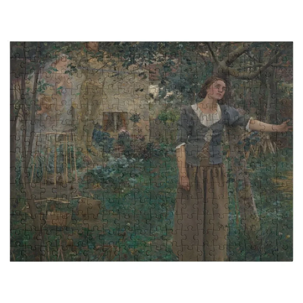 Jules Bastien-Lepage. Joan Of Arc, 1879. Puzzel Op Maat Houten Cadeau Kinderen Puzzel