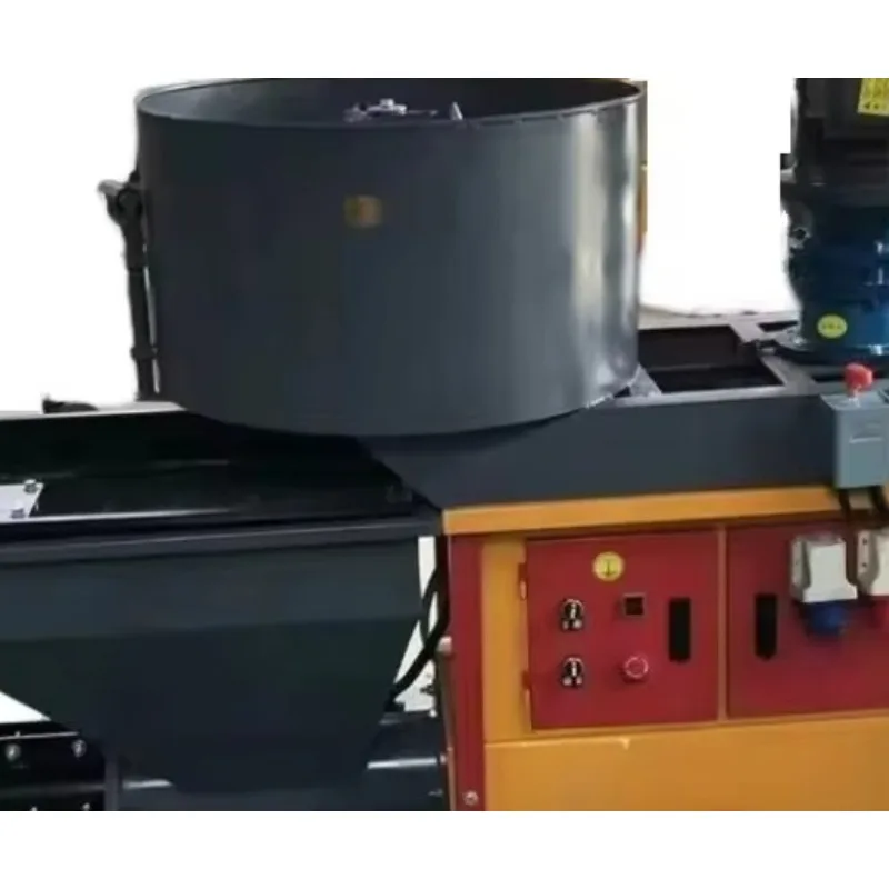 High Speed 220V Mortar Spray Machine for Cement Rendering New Plastering Machine with Pump Motor Engine Core Components