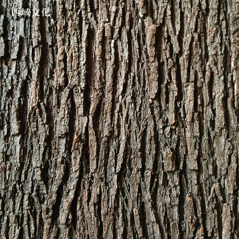 Simulated Bark Landscaping Pipe Lamp Post Wall Column Pillar Decoration Garden Home Artificial Silicone Tree Bark Ornament