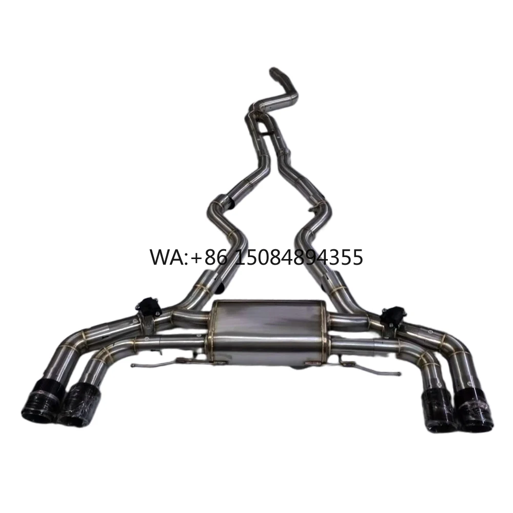 

Выхлопная система Catback для M340i M440i G20 G22 3.0T, нержавеющая сталь, с клапанной системой, глушитель, дистанционное управление, нержавеющая сталь SS304