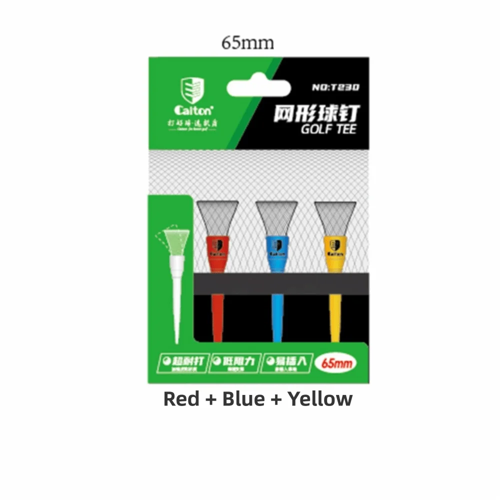 

Professional Low-Resistance Mesh Golf Tee Elastic Reduce Drag Ball Stud Durable Net-Shaped Golf Tee Holder Training