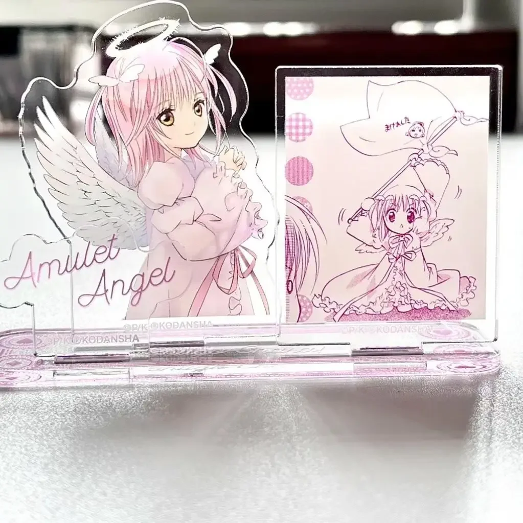 Shugo Chara Acrylic Stand Hinamori Amu Angel Cute Figure Display Anime Goods Collection Accesorios Desk Decoration Ornament Gift