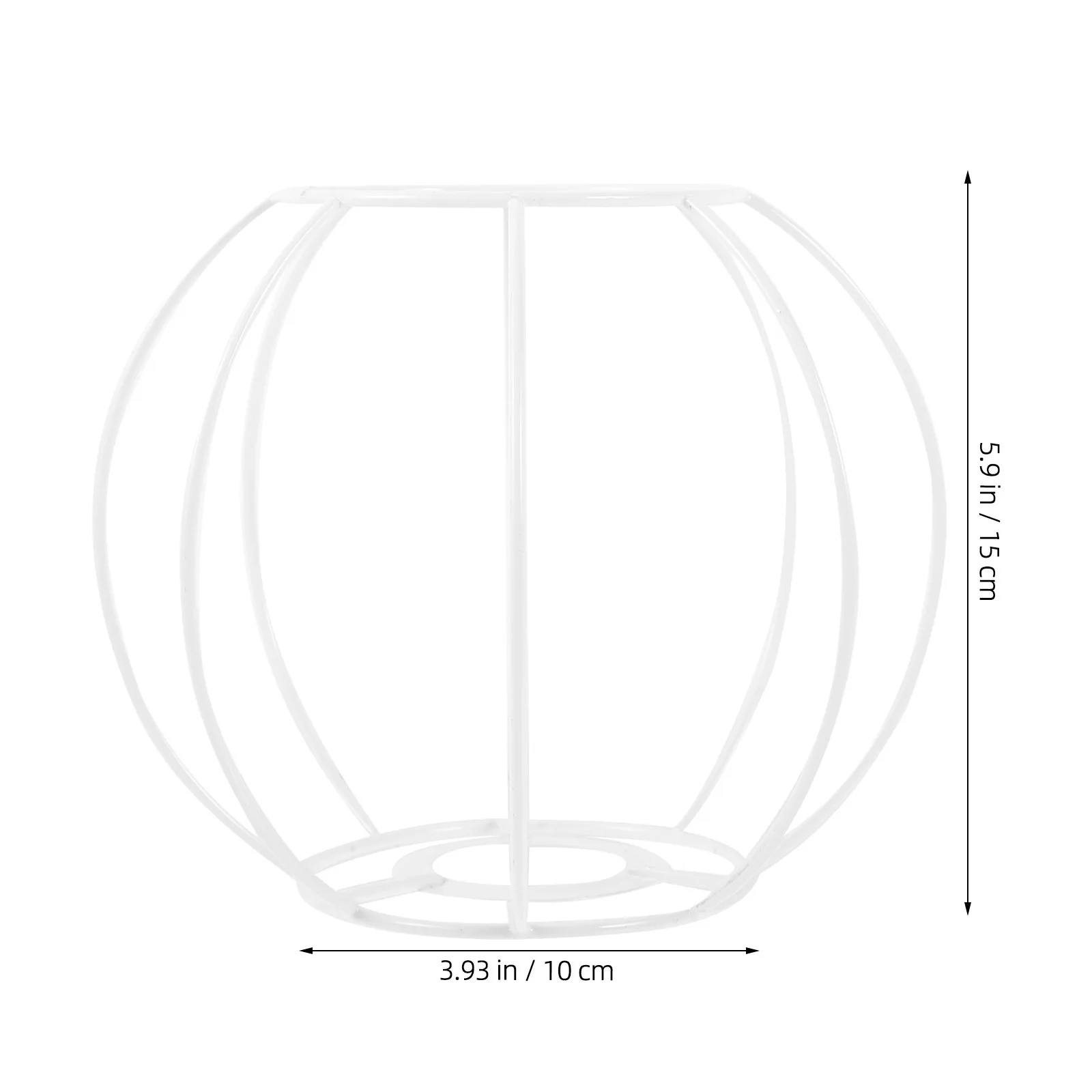 

Metal Lampshade Ring Frame Sturdy Iron DIY Table Lamp Shade Guard Holder Frame for Home Coffee Restaurant Lighting Accessories