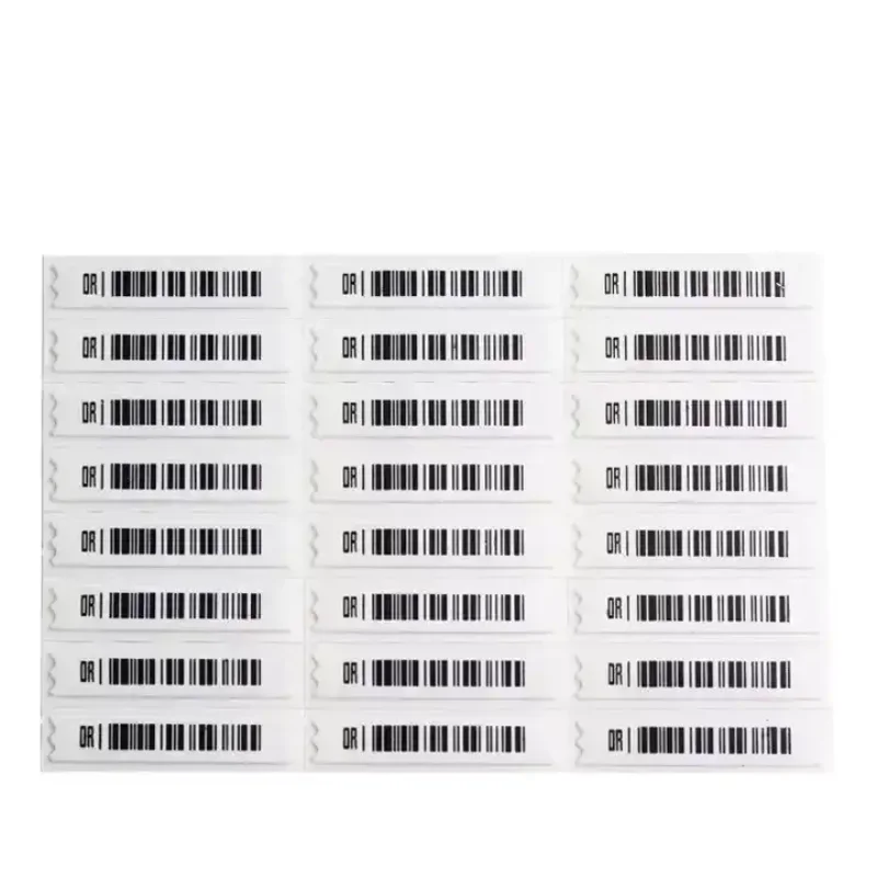 2808PCS /lot EAS Supermarket Anti-Theft Label DR Barcode AM Anti-Theft Magnet