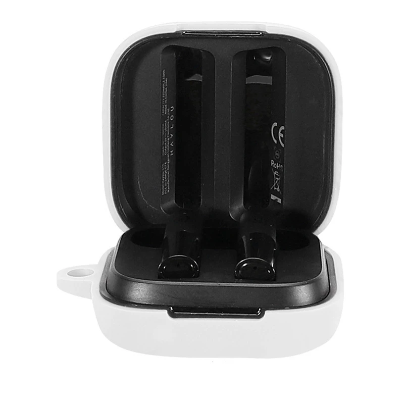 حافظة واقية من الغبار لهواتف Haylou GT6 سماعات أذن واقية صناديق تخزين سماعات أذن غطاء حماية