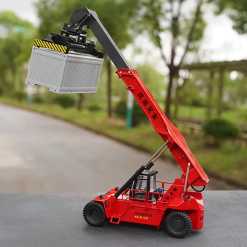 Diecast 1:50 Scale HANGCHA Container Crane Alloy Engineering Model Finished Simulation Collection Decoration Gift Toys Display