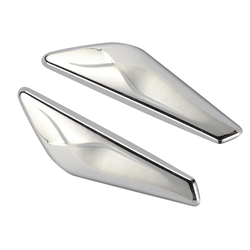 Front Fender Side Marker Trim Left Right Side Chrome Finisher For BMW For X3 F25 For X4 F26 51117338569 51117338570