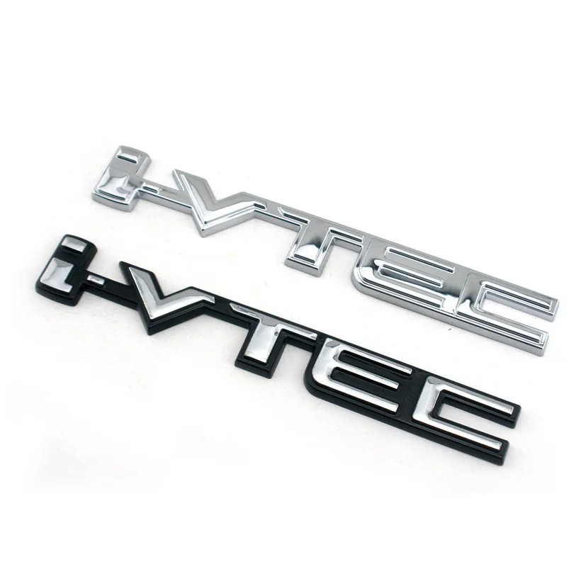 3D IVTEC I-VTEC EMB Emblema, Fender Side Badge, Etiqueta Do Carro, Acessório para JDM, Honda, civic, accord, fit, crv, bonda