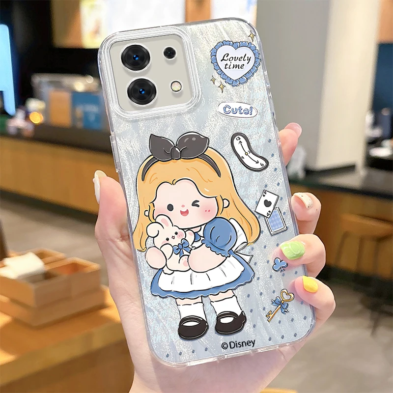 Disney Princess Shine Camlet Case for Xiaomi Redmi Note 13 12 Pro Plus 12S 11S 5G 11 10 9 4G 13C 12C 10C 9C A3 A2 A1 Hard Cover