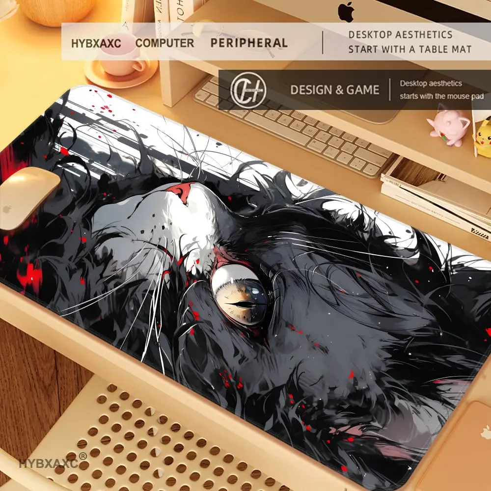 

HYBXAXC From zero Large Gaming Anime Mouse Pad Mat Grande WOW Lich King Gamer XL Computer Mousepad Game Desk Play Pad for Csgo