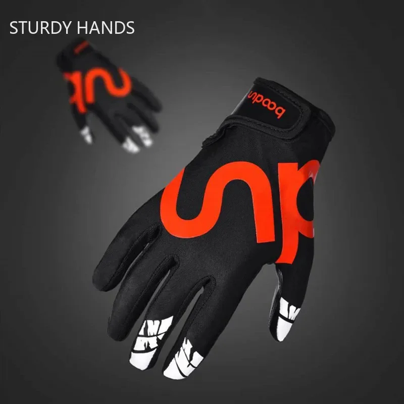 1Pair Youth Baseball Gloves Non Slip Silicone Wear Resistant Breathable Adjustable Wrist Strap Glove Outdoor Sports Gloves