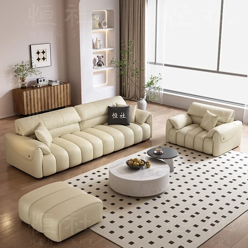 Nordic Luxury Living Room Sofas Puffs Design Lazy Lounge Couch Sexuall Floor Modern Canape Convertible En Lit Italian Furniture