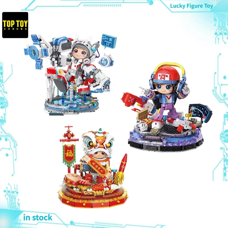 

Игрушки-модели из ПВХ TOPTOY Arena of Valor Cyber Boy Lu Ban VII TC1804 TC1805 TC1806