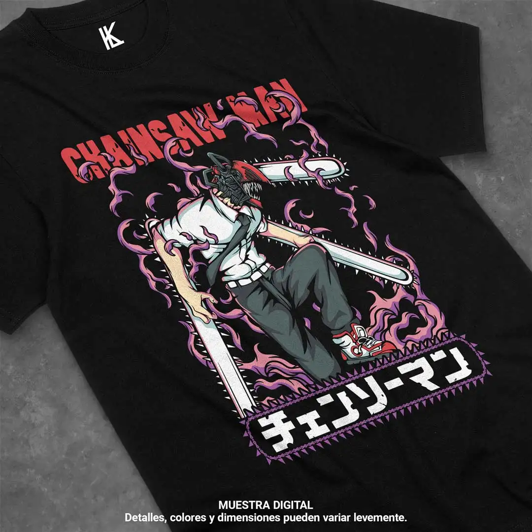 

Футболка для аниме Denji V22