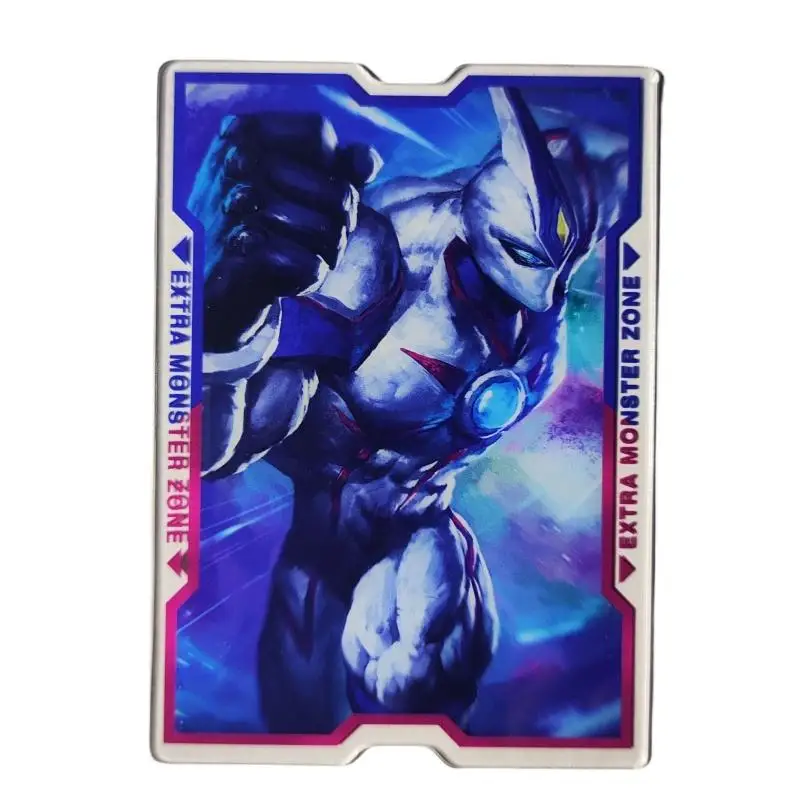 Yu-Gi-Oh Card Case Jaden Yuki Yubel E HERO DIY high quality leather Action Toy Figures Game Collection Storage Box and Partition