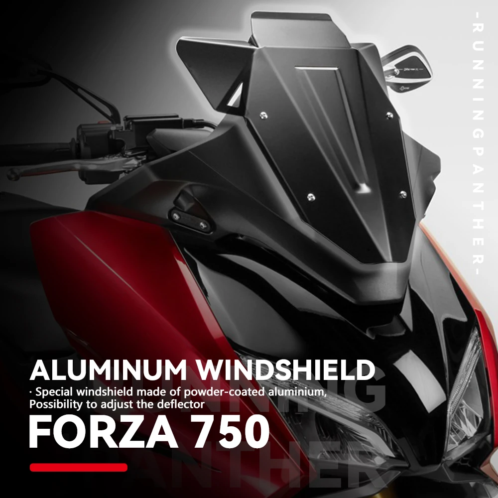 

Motorcycle windshield moto windscreen Wind board Deflector Shield screen windboard Fit For Honda For Forza750 For Forza 750 2021