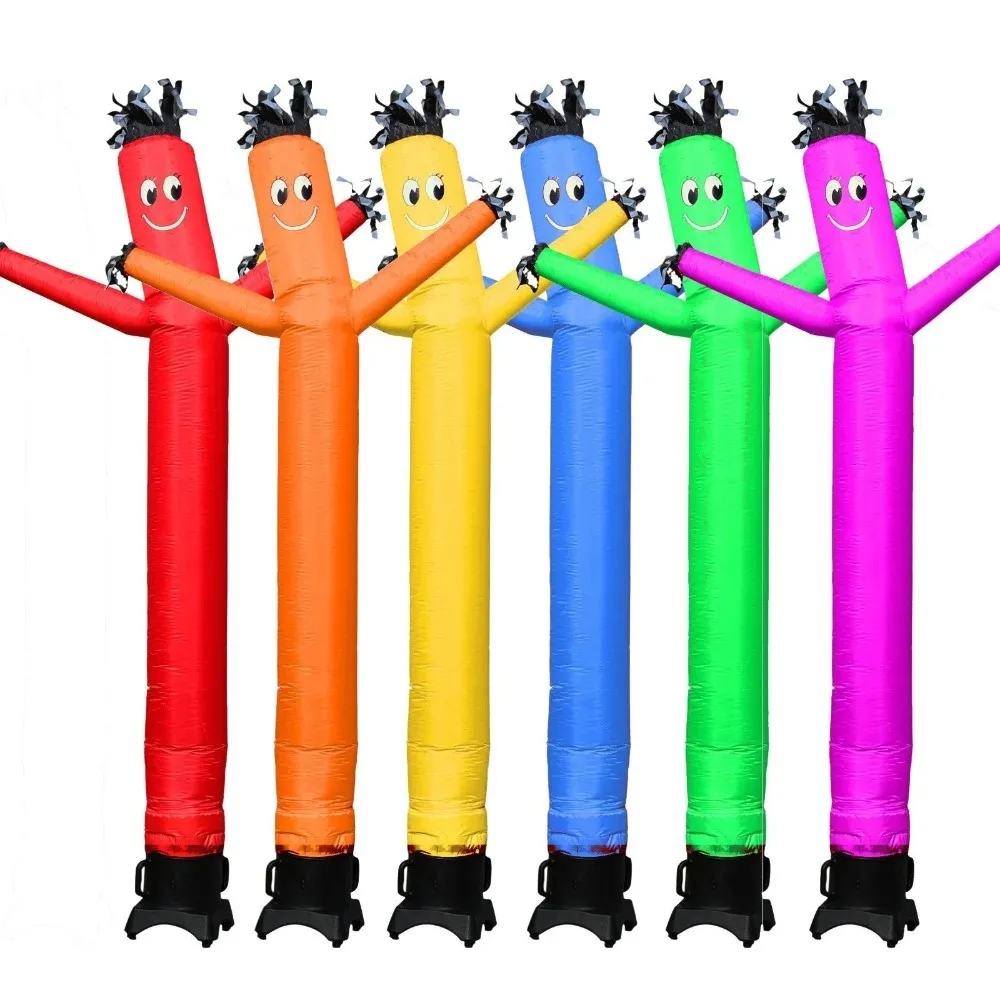 Inflatable tube dancing doll wind-driven promotional dancer aerial dancer  20ft（fanless）