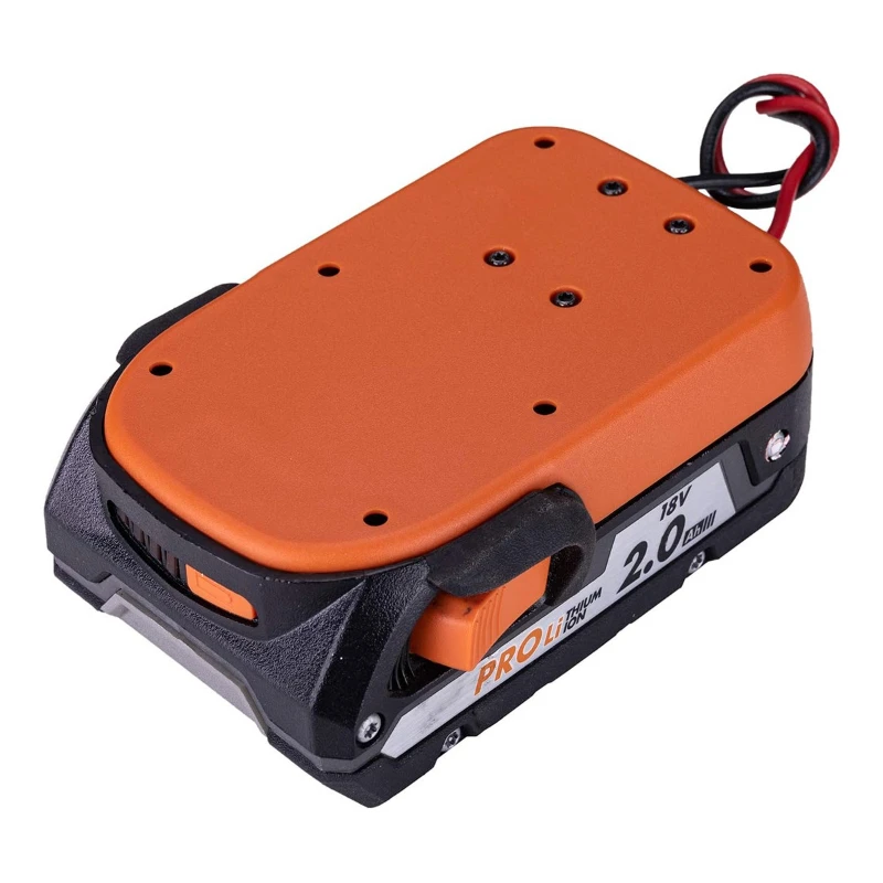 Power Output Lead Wire Connector Adapter Power Tools Cable DIY Adapter for RIDGID&AEG 18V Lithium Battery Power Wheel Adapter