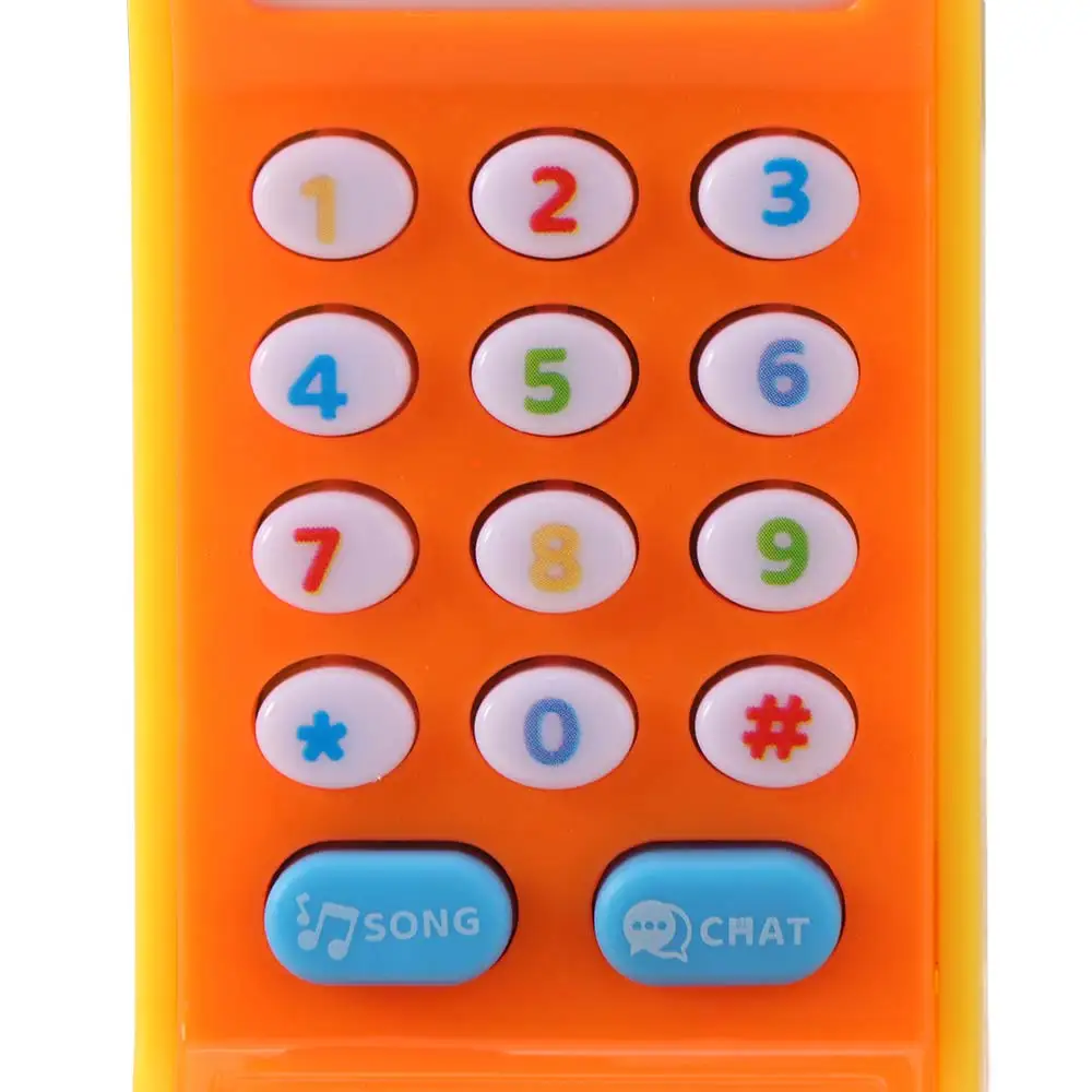 Musical Baby Phone Electronic Simulation Mobile Phone Enlightenment With Sound Light Learning Cellphone Educational