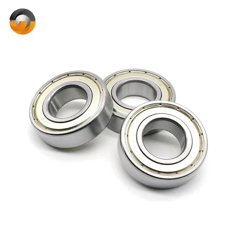 2Pcs 6205ZZ 25x52x15 mm Bearing ABEC-7 Metal Sealing Bearings 6205 6205Z Chrome Steel Bearings