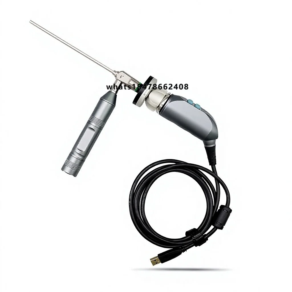 USB 3.0 high definition endoscopic for industrial examinations, veterinary ENT surgeries, pet ear/nose cleaning with port