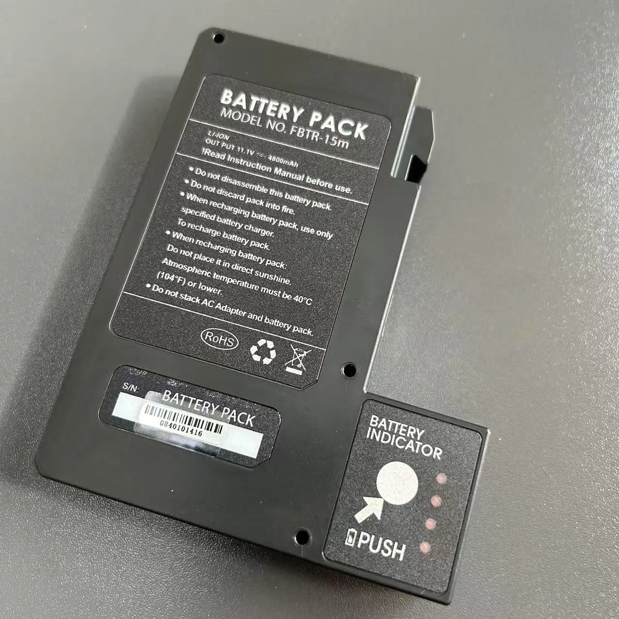 

Made in China INNO IFS-15M 55 View 4S / View 1 Fiber Optic Fusion Splicer Battery FFLBT-40