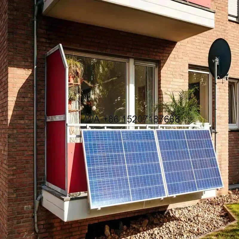 Wmwmnu for Mini Balcony Power Plant On Grid 400W 600W Solar Plug and Play System Kit Residential Solar Energy