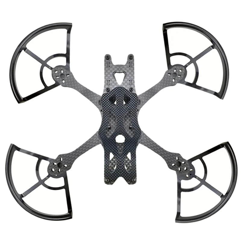 APEX FPV Racing Drone Quadcopter 용 4mm 두께 암이있는 미니 3 인치 150mm 150 탄소 섬유 프레임 키트