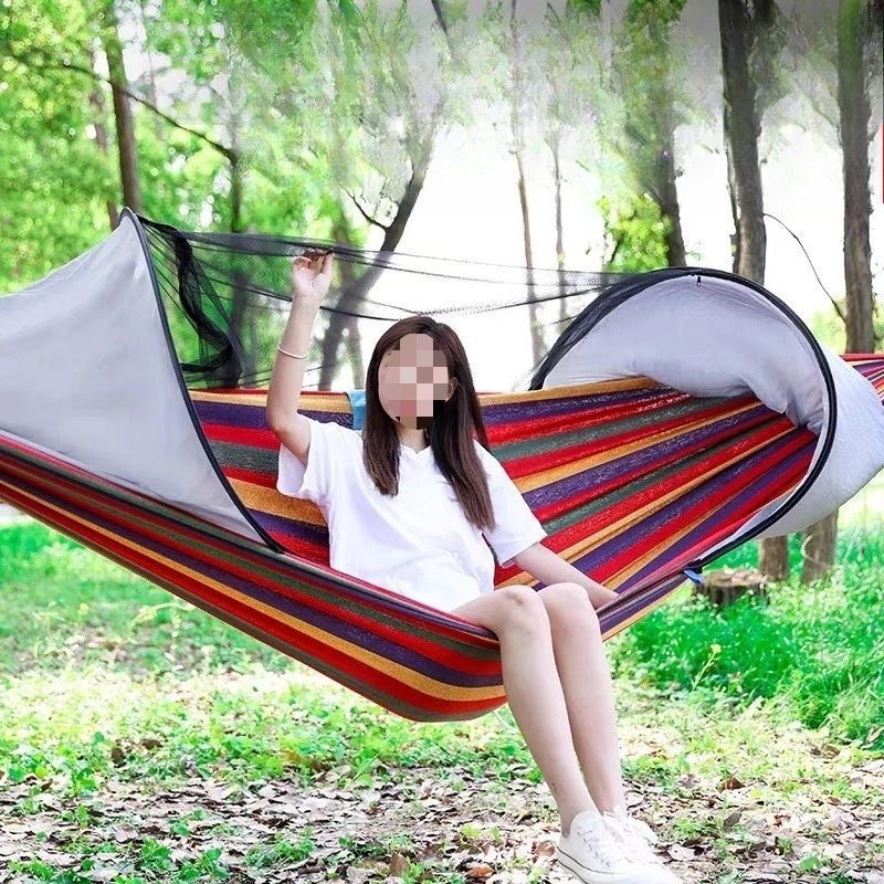 

Hammock canvas outdoor swing, outdoor anti-rollover, indoor camping in dormitory