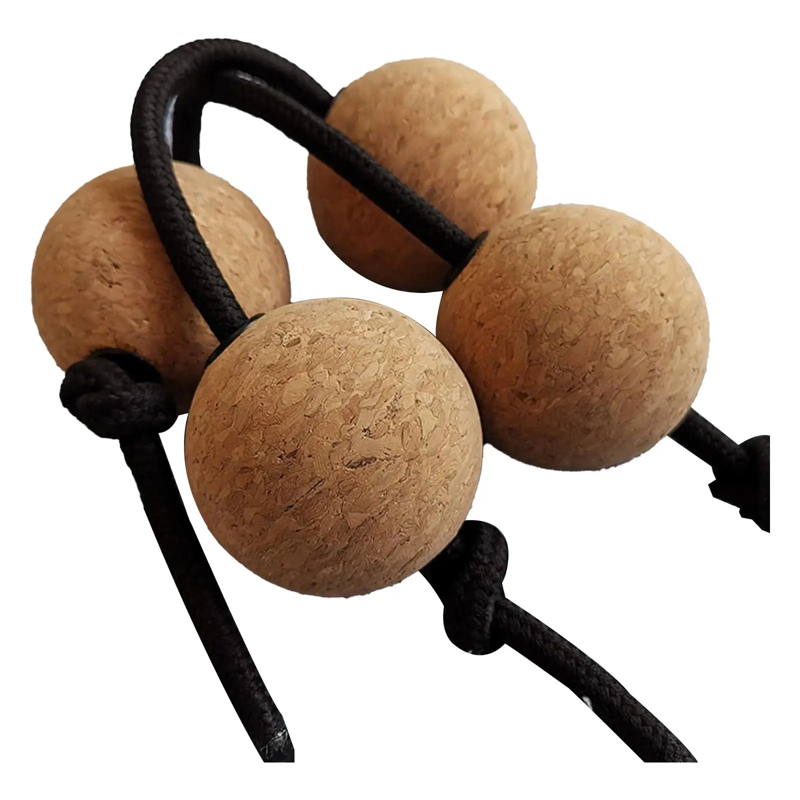 Cork Rhythmic Balls Eggs Small al Instrument Maracas Percussion Early Toys Fingertip Ball for Adults Kids Unisex