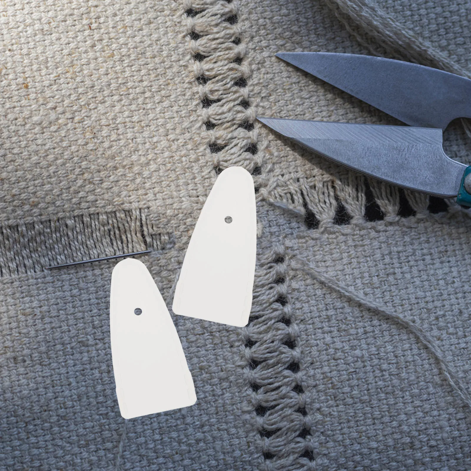 20 قطعة مقص على شكل حرف U أغطية حماية حافظة أمان حادة مقص تلميح يغطي غمد المحمولة لاستخدام مكتب الحديقة #1