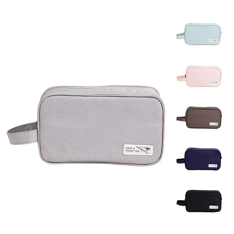 Ein Mann und eine Frau Toiletten taschen Aufbewahrung tasche Make-up-Tasche