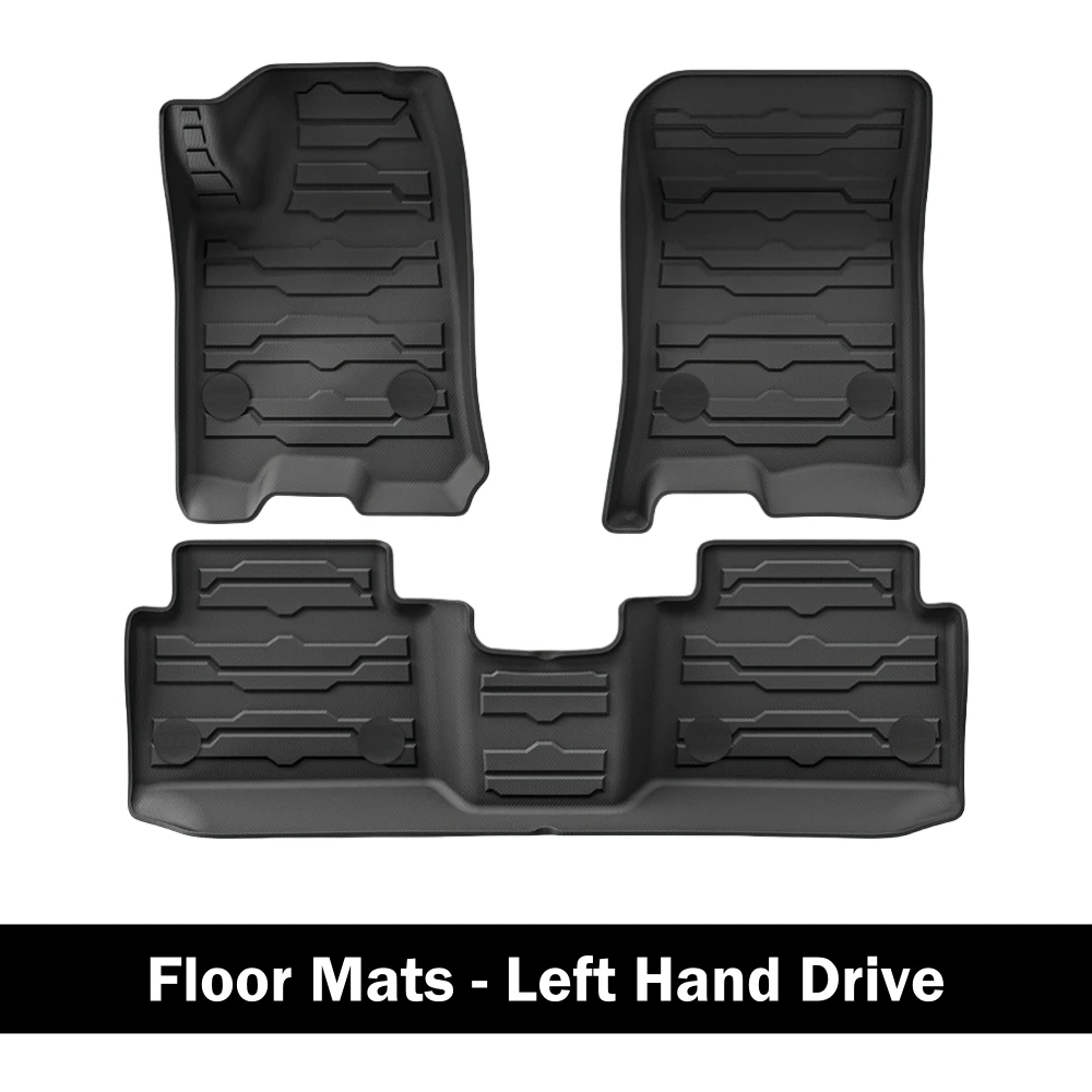 Für Chevrolet Chevy Colorado 2023-2024 Fußmatten 3D TPE Fußpolster-Set Heckklappenmatte Allwetter-Kofferraumschutzmatte – Detail 7