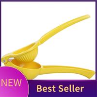 ABLU-Handheld Lemon Lime Juicer Manual Fresh Juice Squeezer Extractor Heavy Duty Metal Orange Citrus Fruit Hand Held Press